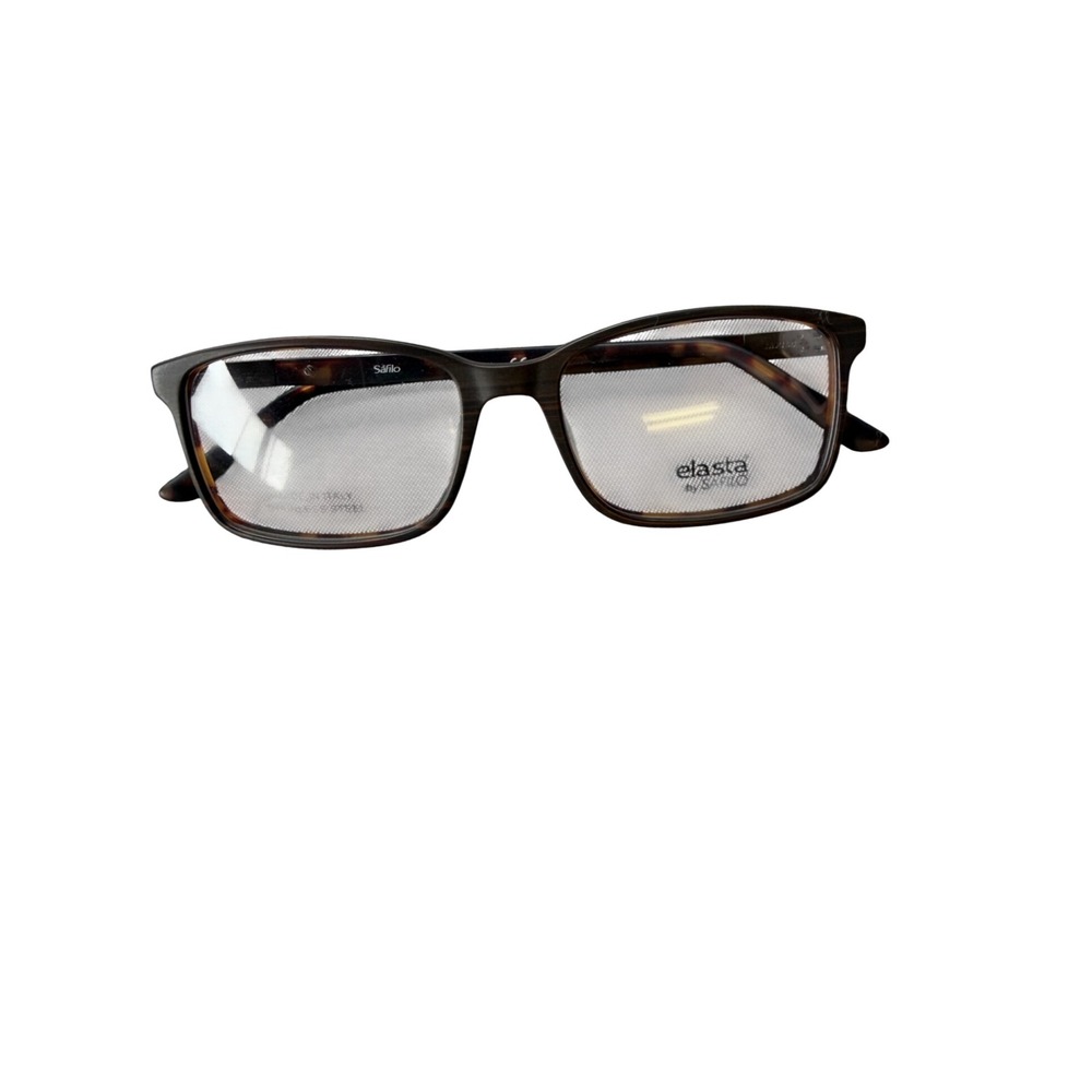 Safilo Eyeglass Frames Women 52-16-150 Tortoise Elasta E 1647 HGC Italy Square